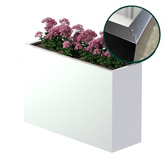 Stalen plantenbak gecoat vierkant - 120x40x80 cm | Standaard