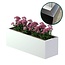 Stalen plantenbak gecoat vierkant - 120x40x40 cm | Standaard