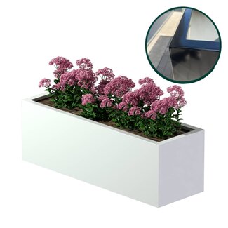 Stalen plantenbak gepoedercoat 120x40x40 cm | Premium