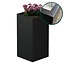 Stalen plantenbak gecoat vierkant - 60x60x120 cm | Standaard