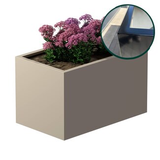 Stalen plantenbak gepoedercoat 60x100x60 cm | Premium