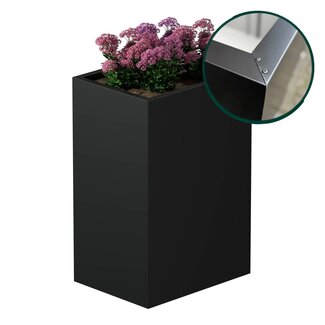 Stalen plantenbak gecoat vierkant - 60x80x120 cm | Standaard