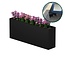 Stalen plantenbak gepoedercoat rechthoek 200x40x80 cm | Premium