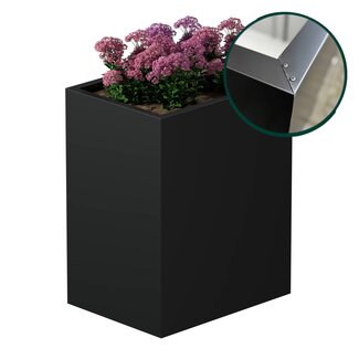 Stalen plantenbak gecoat vierkant - 60x80x100 cm | Standaard