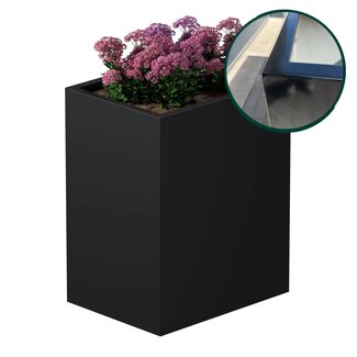 Stalen plantenbak gepoedercoat 60x80x100 cm | Premium