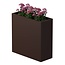 Stalen plantenbak gepoedercoat rechthoek 40x100x100 cm | Premium