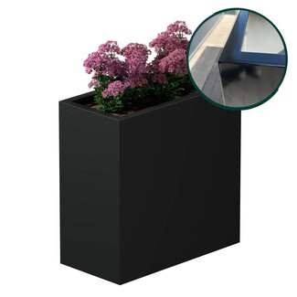 Stalen plantenbak gepoedercoat 40x80x80 cm | Premium
