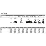 SafetyLoad Ketting 2-sprong met klephaken, Ø 6 mm SafetyLoad SafetyLoad Ketting 2-sprong met klephaken, Ø 6 mm