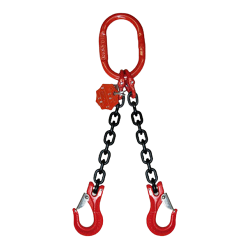 SafetyLoad Ketting 2-sprong met klephaken, Ø 6 mm SafetyLoad SafetyLoad Ketting 2-sprong met klephaken, Ø 6 mm