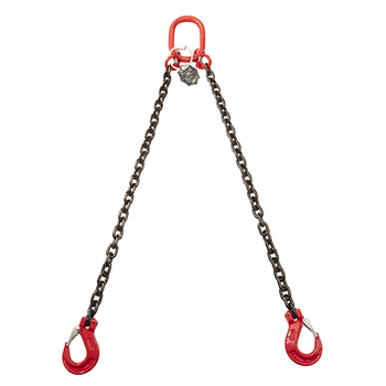 SafetyLoad Ketting 2-sprong met klephaken, Ø 8 mm SafetyLoad Ketting 2-sprong met klephaken, Ø 8 mm
