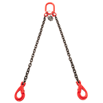 SafetyLoad SafetyLoad Ketting 2-sprong met veiligheidshaken, Ø 8 mm