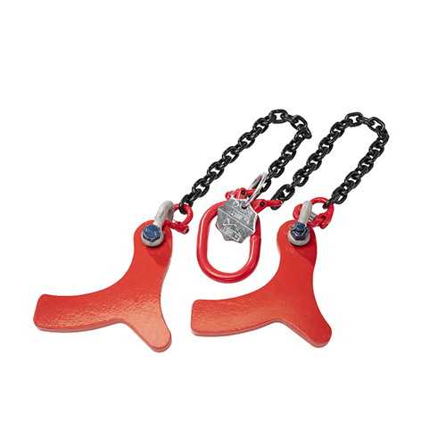 SafetyLoad Ketting 2-sprong met stelconplaathaken, Ø 7 mm SafetyLoad SafetyLoad Ketting 2-sprong met stelconplaathaken, Ø 7 mm