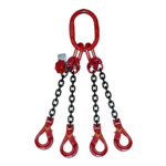 SafetyLoad Ketting 4-sprong met veiligheidshaken, Ø 13 mm SafetyLoad SafetyLoad Ketting 4-sprong met veiligheidshaken, Ø 13 mm