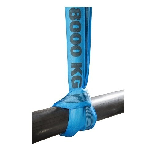 Rondstrop blauw werklengte 6 meter, 8 ton SafetyLoad Rondstrop blauw werklengte 6 meter, 8 ton