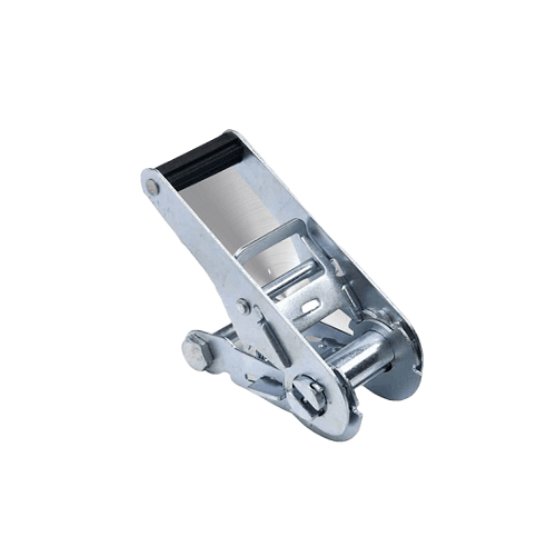 Set van 2 automatische ratelriemen 5 m 35 mm U-vormige stalen U-haken LC 1000 kg/2000 kg U-vorm | Automatische riemwikkelaar | Ideaal voor het