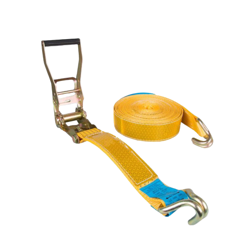 SafetyLoad Complete reflectie spanband geel - 11 meter - 50 mm - 5.000 kg