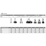 SafetyLoad SafetyLoad Ketting 2-sprong met veiligheidshaken, Ø 10 mm