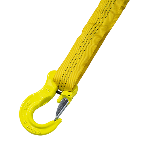Rondstrop met haak geel - 1,5 meter - 3 ton SafetyLoad Rondstrop met haak geel - 1,5 meter - 3 ton