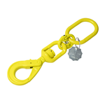 VDH Ketting voorloper met wartel veiligheidshaak grade 100 - Ø 10 mm - 0,45 meter VDH VDH Ketting voorloper met wartel veiligheidshaak grade 100 - Ø 10 mm - 0,45 meter