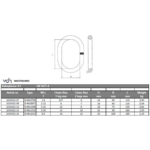 VDH Topschalm voorloper grade 80 - Lengte 13 mm - 2-sprong 10 mm VDH VDH Topschalm voorloper grade 80 - Lengte 13 mm - 2-sprong 10 mm