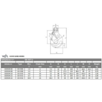 VDH Gaffel klephaak - Grade 100 - 1,4 ton - lengte 6 mm VDH VDH Gaffel klephaak - Grade 100 - 1,4 ton - lengte 6 mm