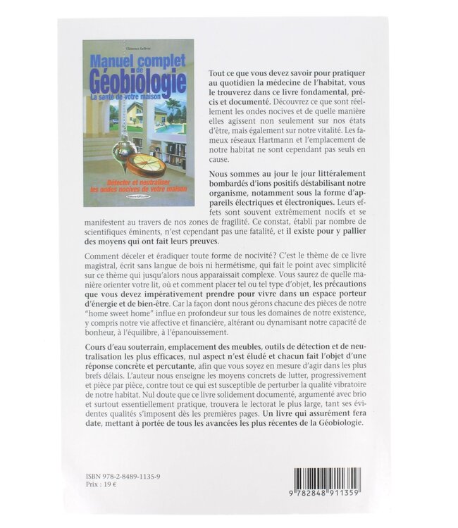 Luma Creation Livre - Manuel Complet De Géobiologie