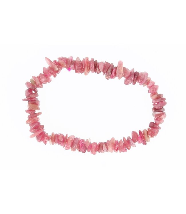 Luma Creation Bracelet chips - barroque baroque tourmaline rose 