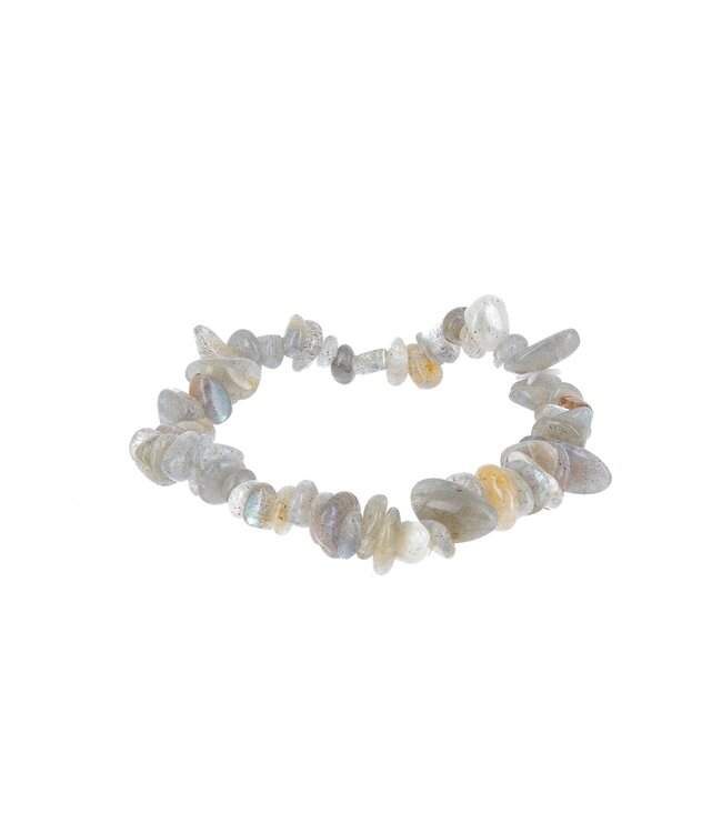 Luma Creation Bracelet chips - barroque labradorite