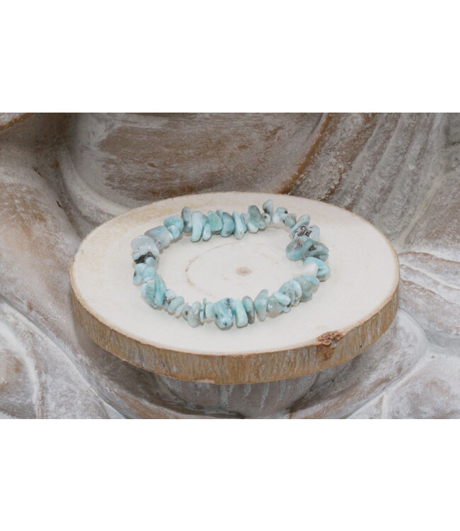 Luma Creation Bracelet chips - barroque larimar