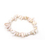 Luma Creation Bracelet chips - barroque opale rose