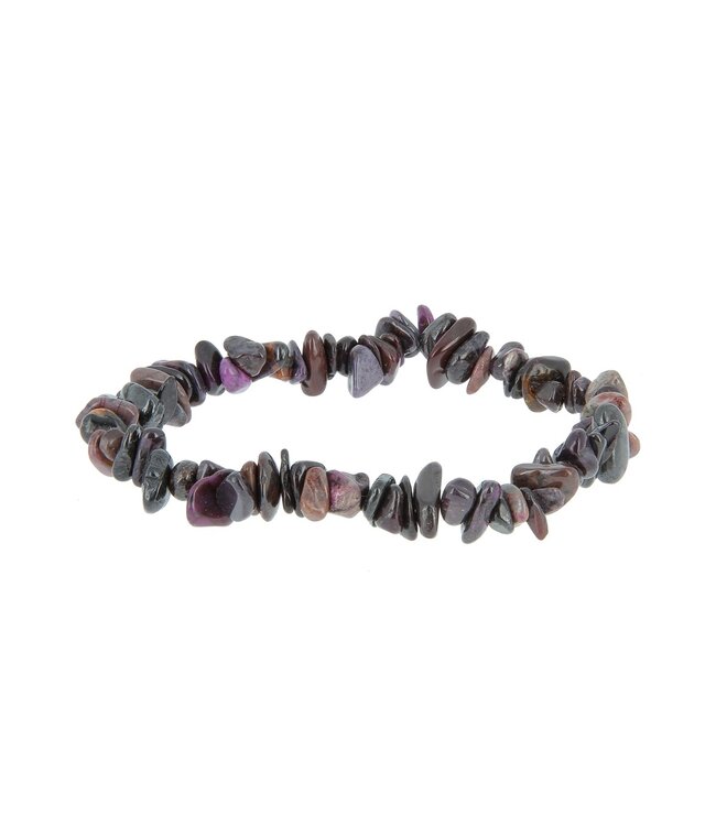 Luma Creation Bracelet chips - barroque sugilite