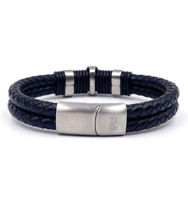 Luma Creation Bracelet cuir skull