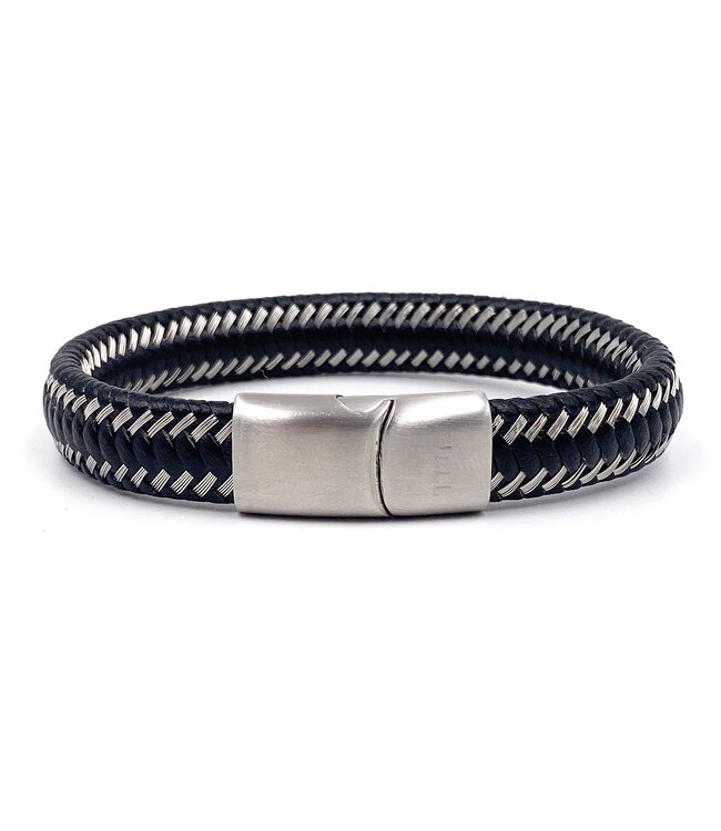 Luma Creation Bracelet cuir tissé