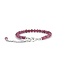 Luma Creation Bracelet tourmaline rose facetté