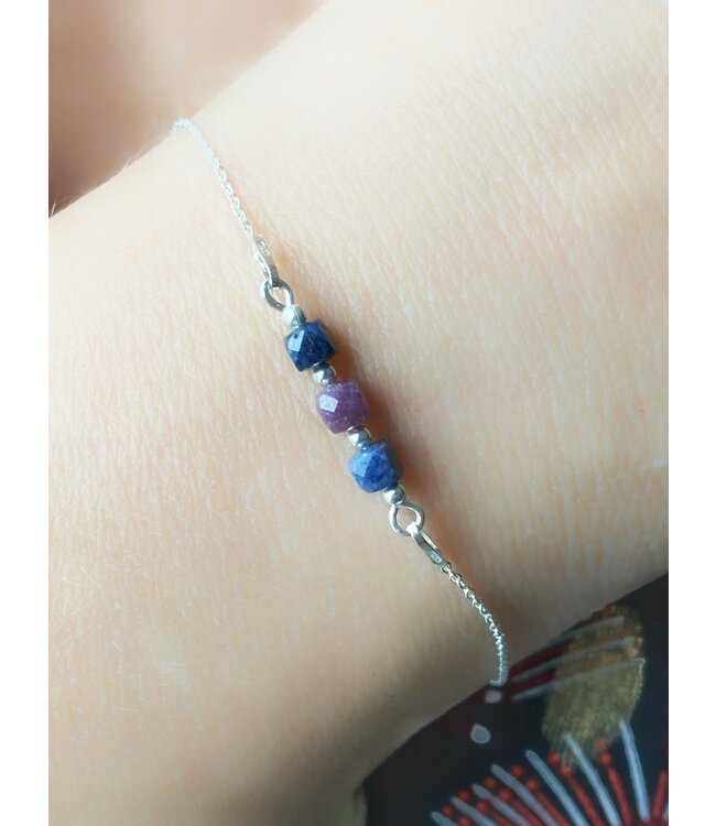 Luma Creation Bracelet saphir