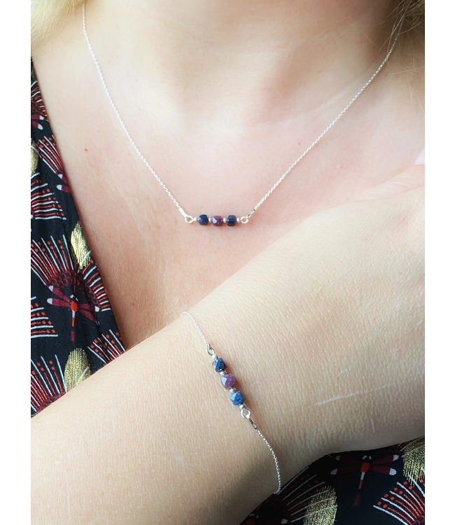 Luma Creation Bracelet saphir