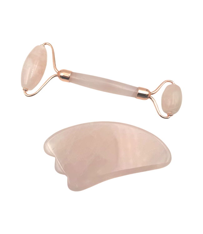 Luma Creation Coffret Rouleau de massage & Gua Sha