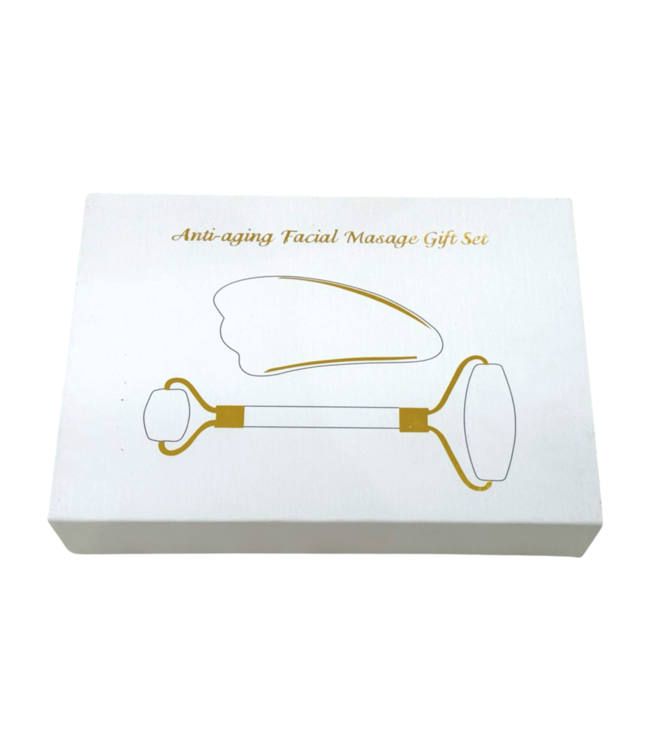 Luma Creation Coffret Rouleau de massage & Gua Sha