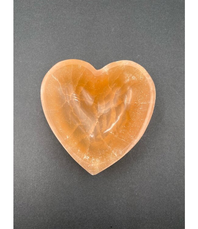 Luma Creation Bol de selenite coeur