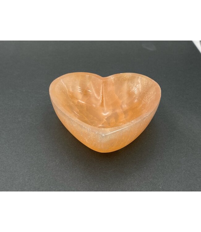 Luma Creation Bol de selenite coeur
