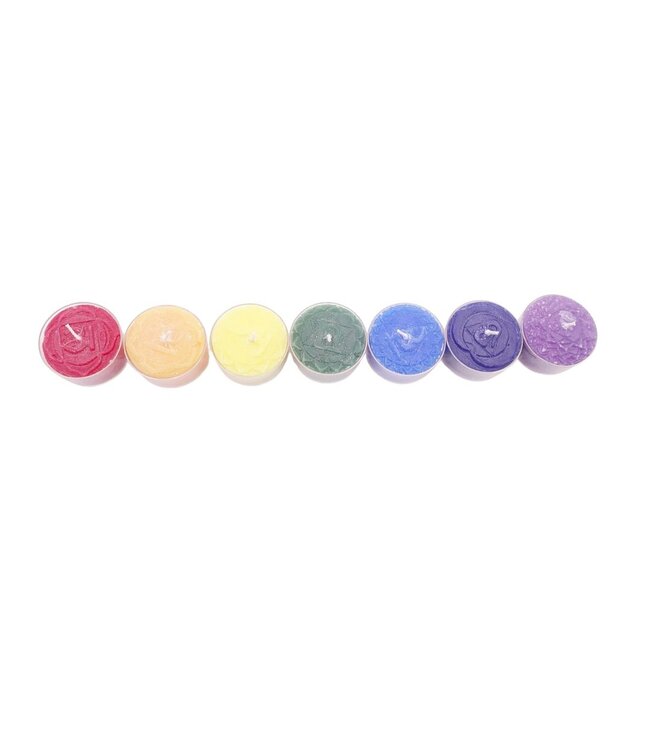 Luma Creation Pack de 7 bougies chakras