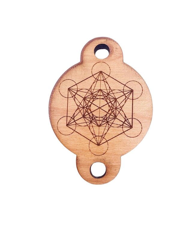 Luma Creation Porte-clés en bois avec pierre au choix