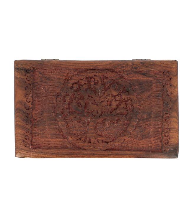 Luma Creation Boîte à bijoux rectangulaire en bois