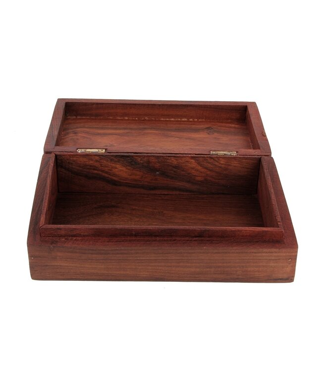 Luma Creation Boîte à bijoux rectangulaire en bois