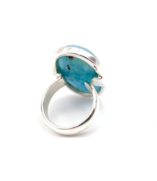 Luma Creation Bague larimar ovale