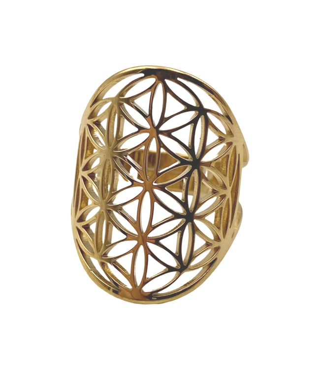 Luma Creation Bague fleur de vie