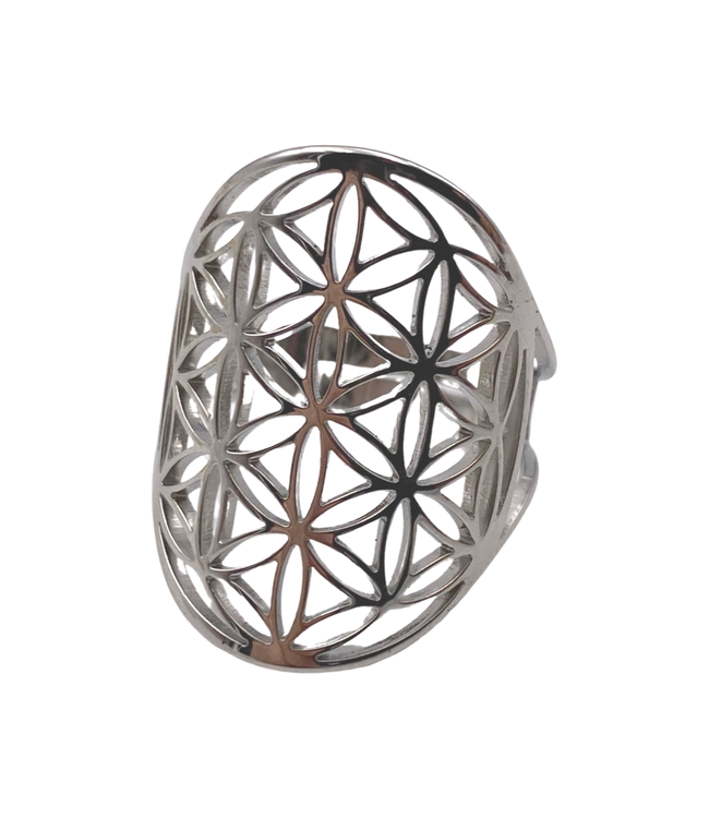 Luma Creation Bague fleur de vie