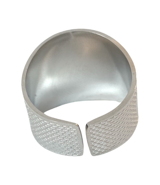 Luma Creation Bague sceau des 7 archanges ouverte