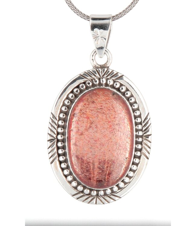 Luma Creation Pendentif pierre de soleil indy Ovale