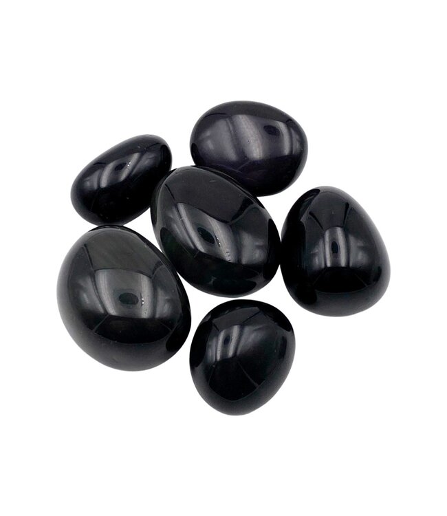 Luma Creation Pierre roulée obsidienne oeil céleste